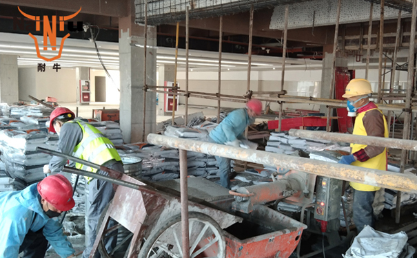 新宝GG聚合物建补砂浆施工当苦衷项